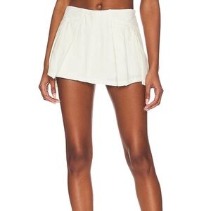 Free People Heartbreaker Skort in Ivory